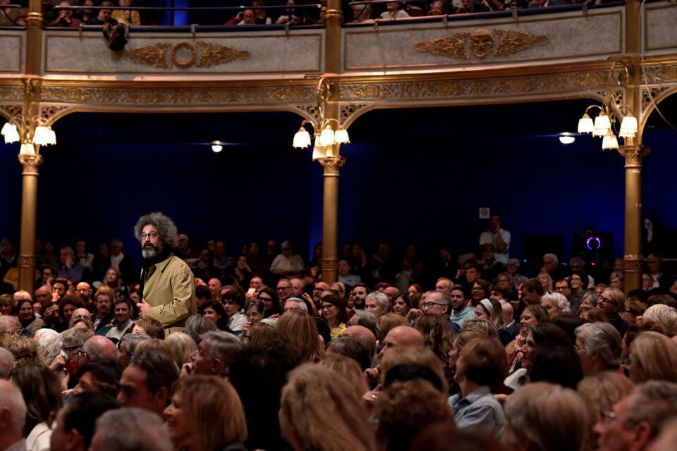 Foto di scena dello spettacolo Trieste 1954 di Paolo Valerio