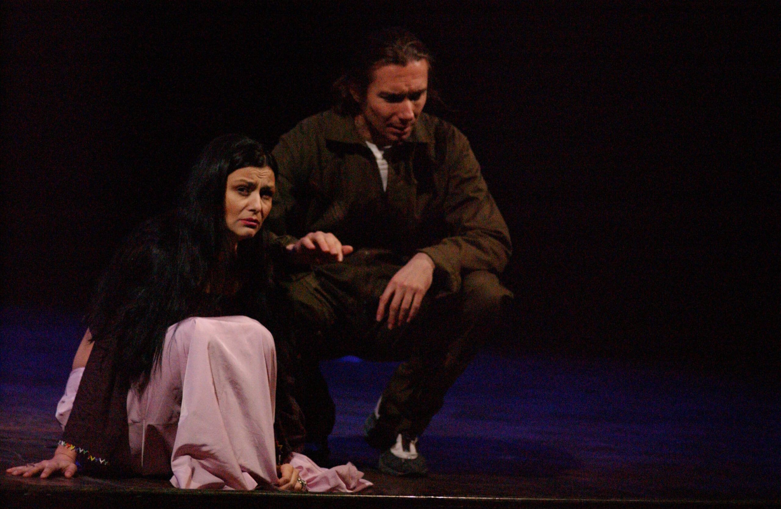 Foto di scena dello spettacolo Otello, da William Shakespeare, regia di Paolo Valerio