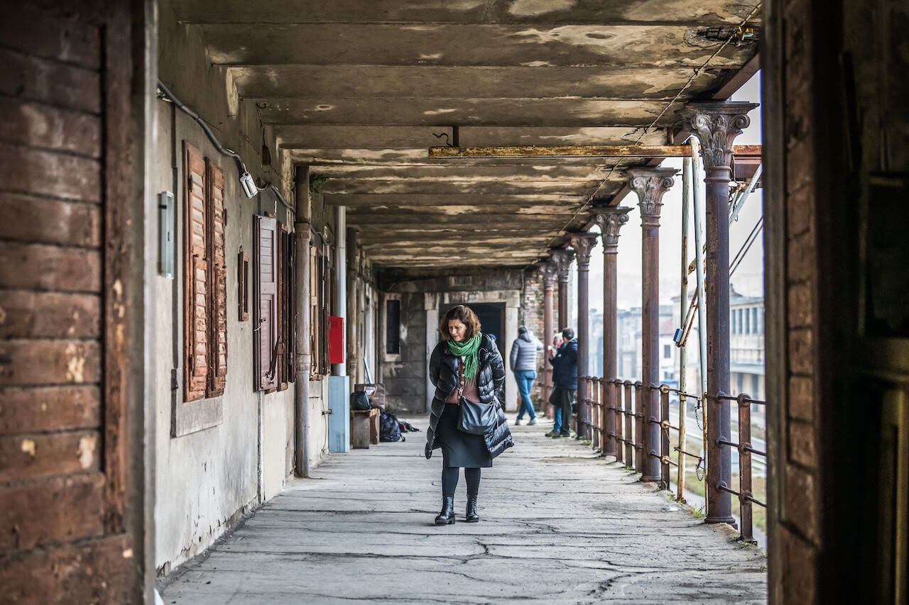 Foto dello spettacolo e docu-film "Ricordare, portare al cuore", regia di Paolo Valerio