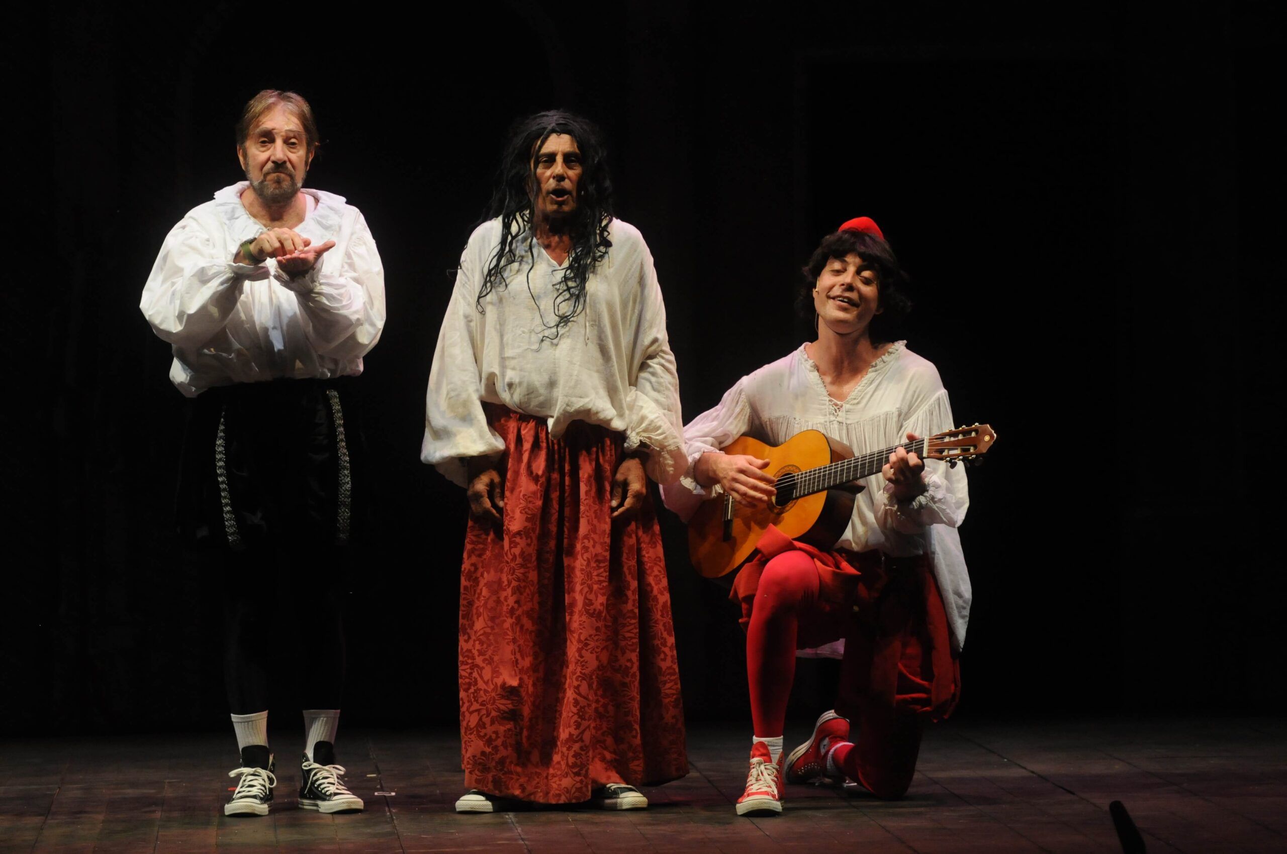 Foto di scena dello spettacolo Tutto Shakespeare in 90 minuti, regia di Paolo Valerio