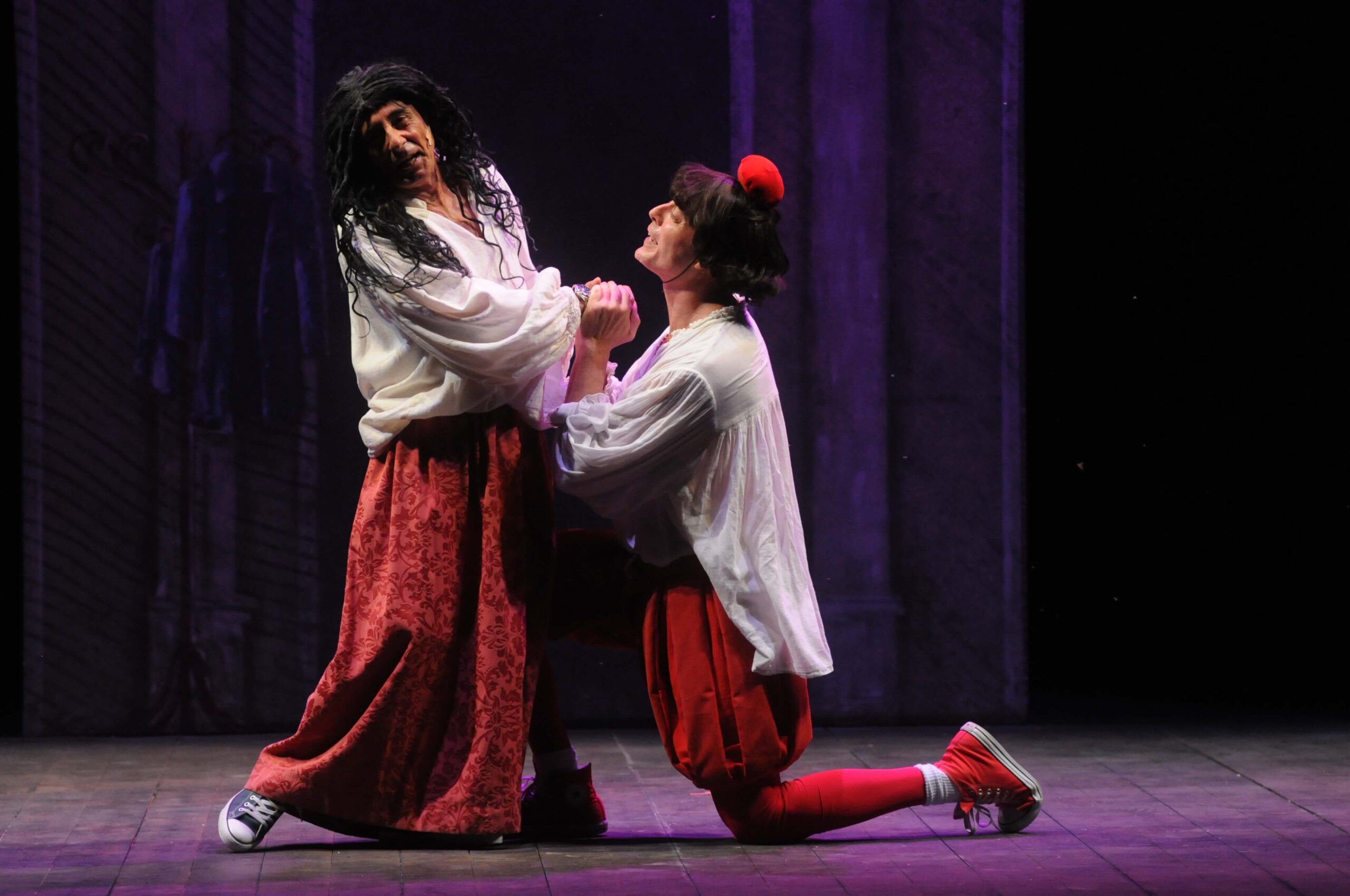 Foto di scena dello spettacolo Tutto Shakespeare in 90 minuti, regia di Paolo Valerio