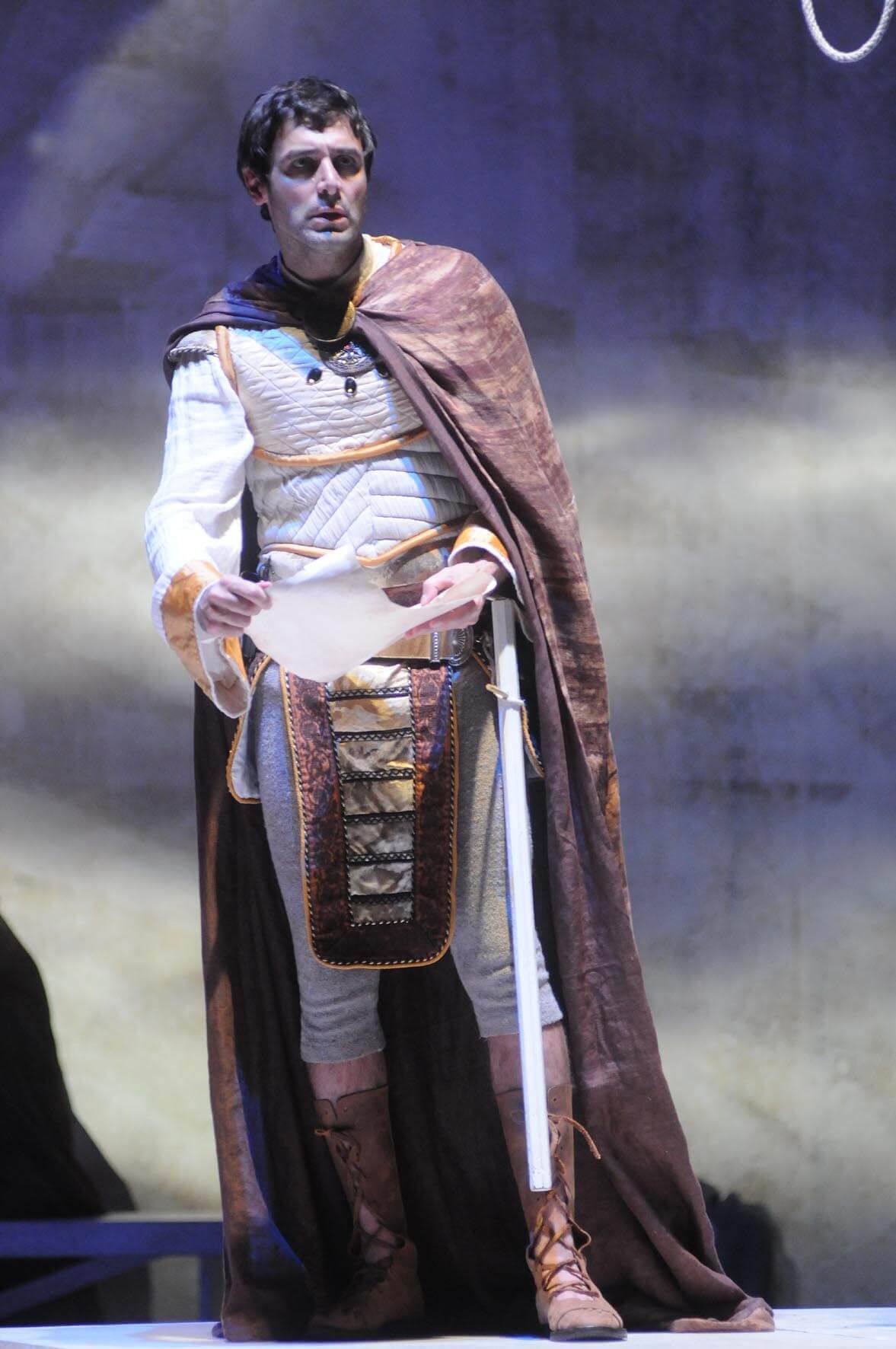 Foto di scena dello spettacolo Pericle, il principe di Tiro, di William Shakespeare. Regia di Paolo Valerio