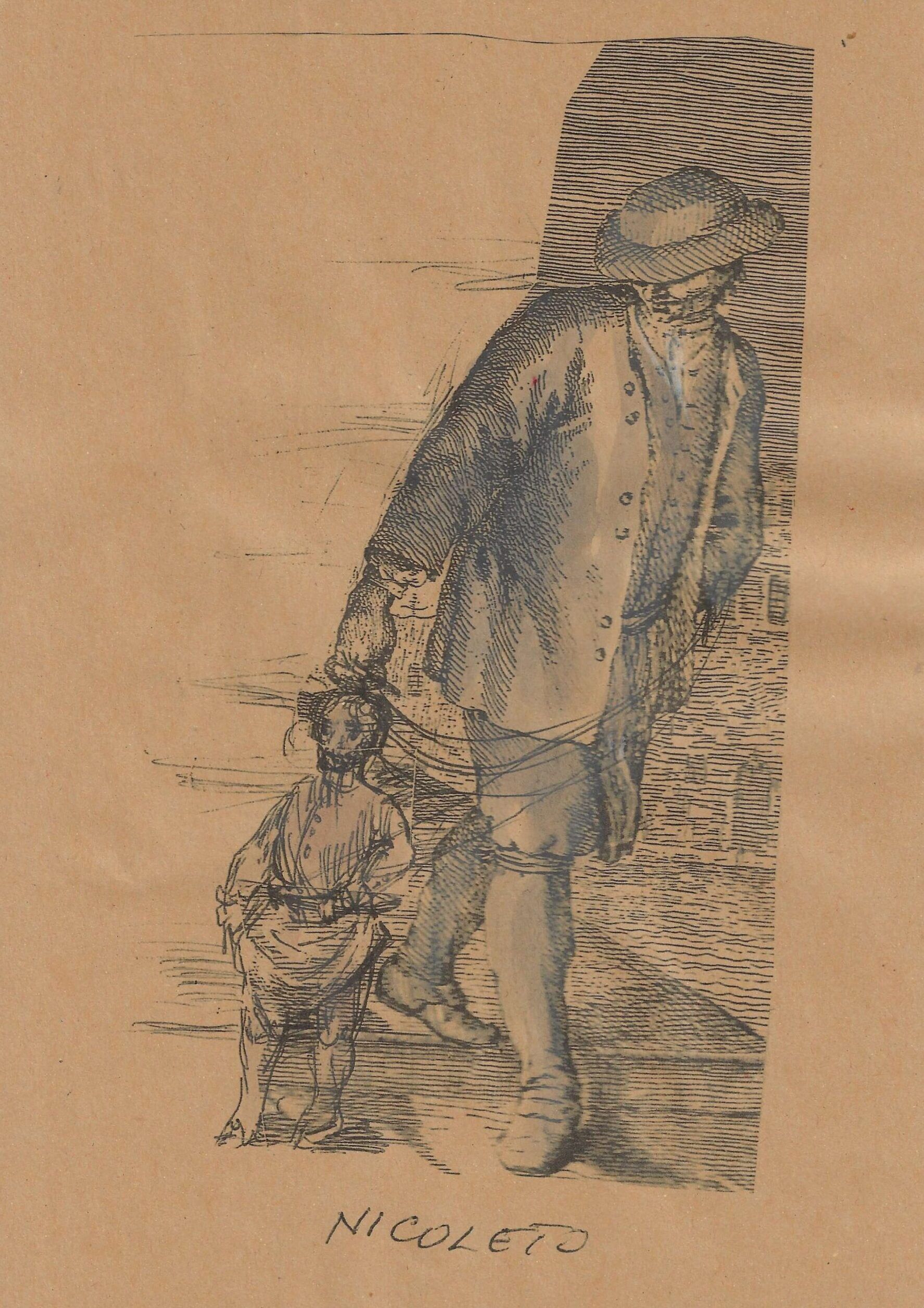 Sior Todero Brontolon - bozzetti - Paolo Valerio