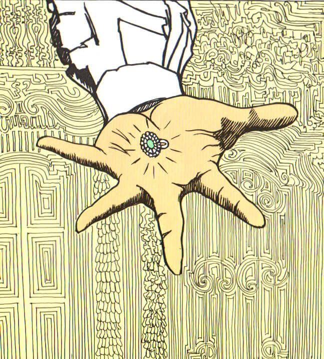 Foto di scena dello spettacolo Poema a fumetti, tratto da Dino Buzzati, regia di Paolo Valerio, interpretato da Paolo Valerio