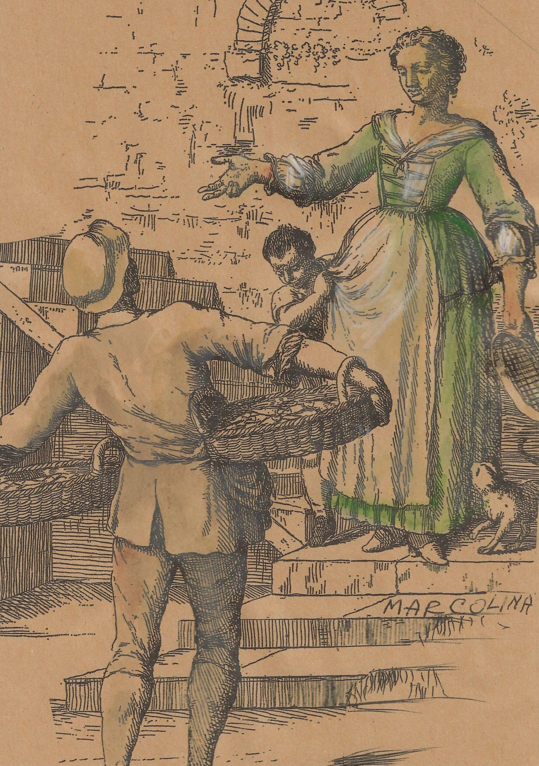 Sior Todero Brontolon - bozzetti - Paolo Valerio