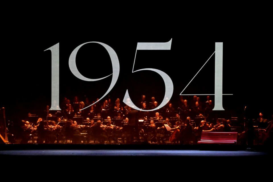 Foto di scena dello spettacolo Trieste 1954 di Paolo Valerio