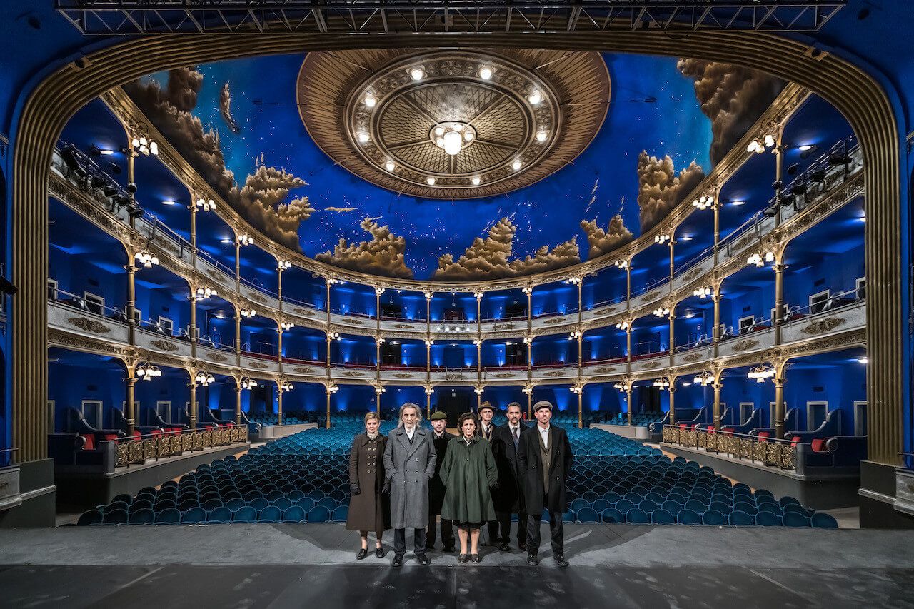 Foto dello spettacolo e docu-film "Ricordare, portare al cuore", regia di Paolo Valerio