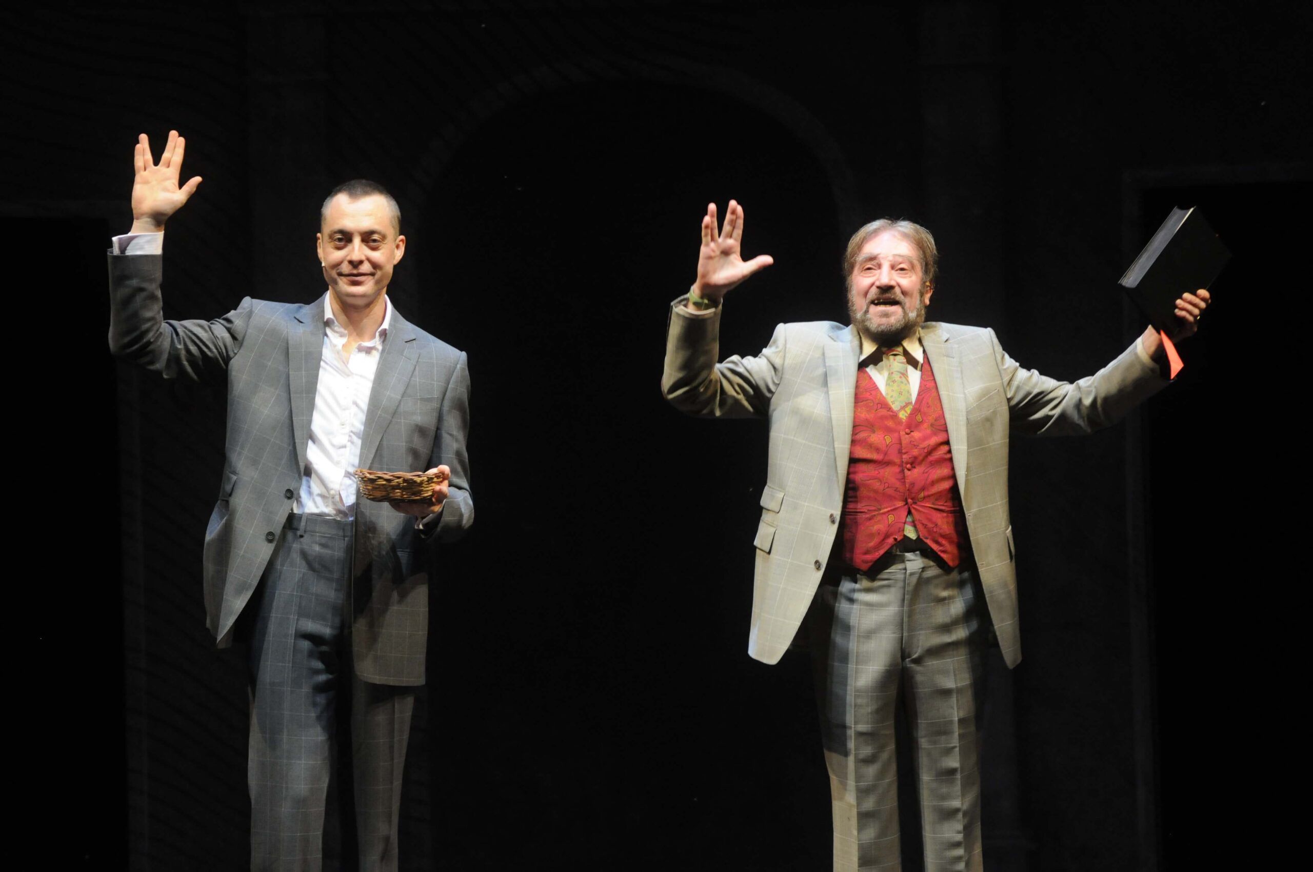 Foto di scena dello spettacolo Tutto Shakespeare in 90 minuti, regia di Paolo Valerio