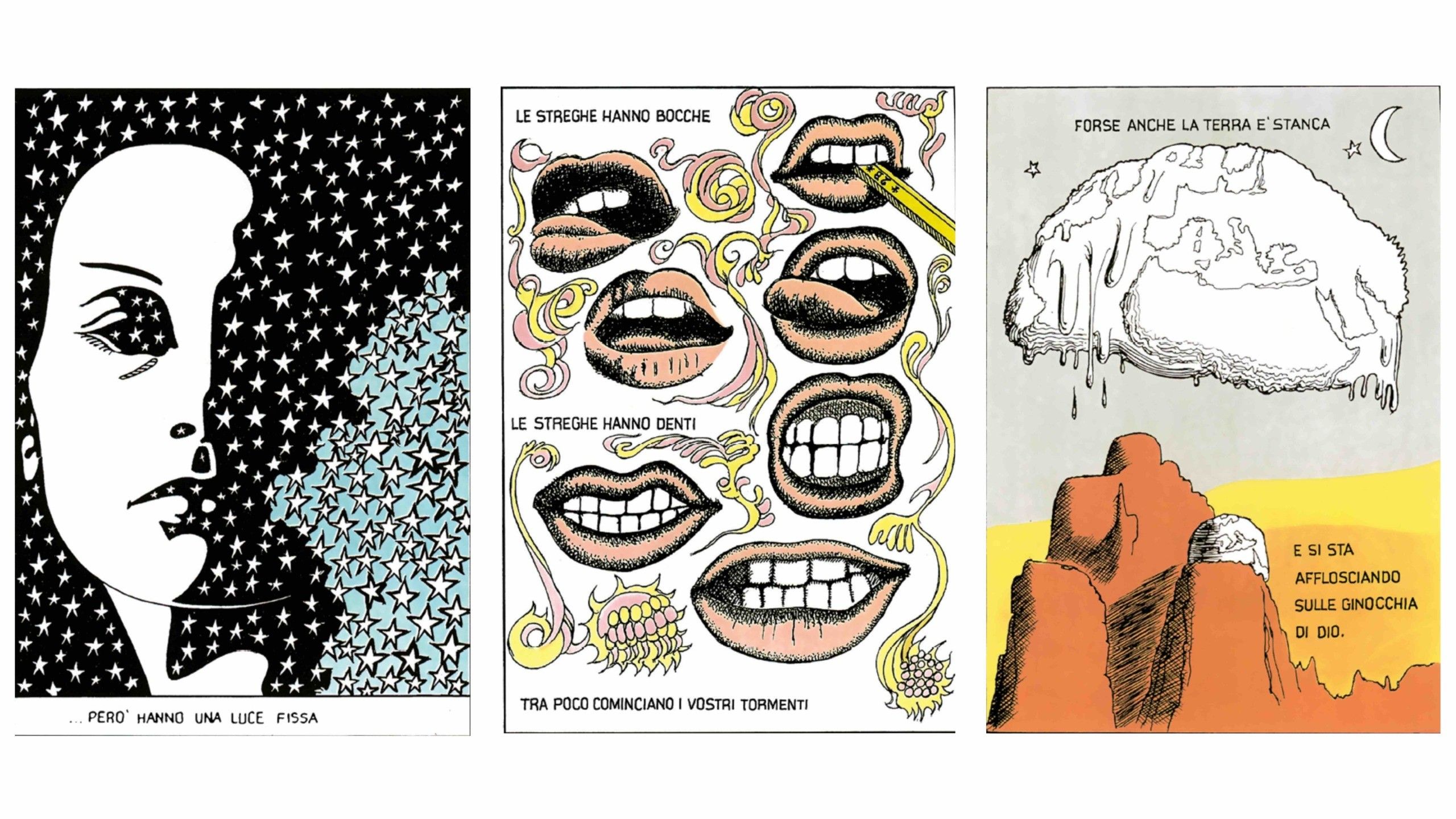 Foto di scena dello spettacolo Poema a fumetti, tratto da Dino Buzzati, regia di Paolo Valerio, interpretato da Paolo Valerio