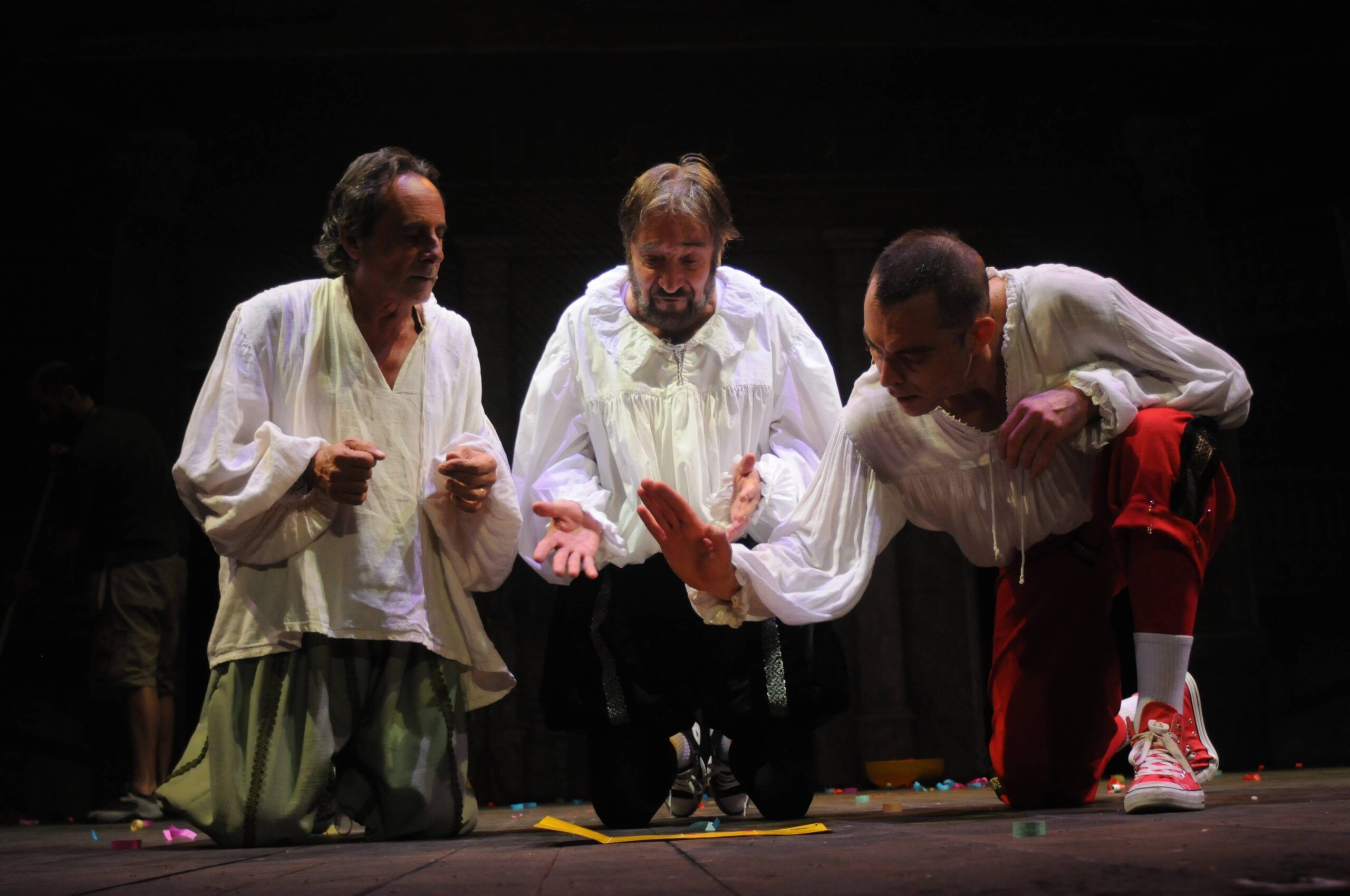 Foto di scena dello spettacolo Tutto Shakespeare in 90 minuti, regia di Paolo Valerio