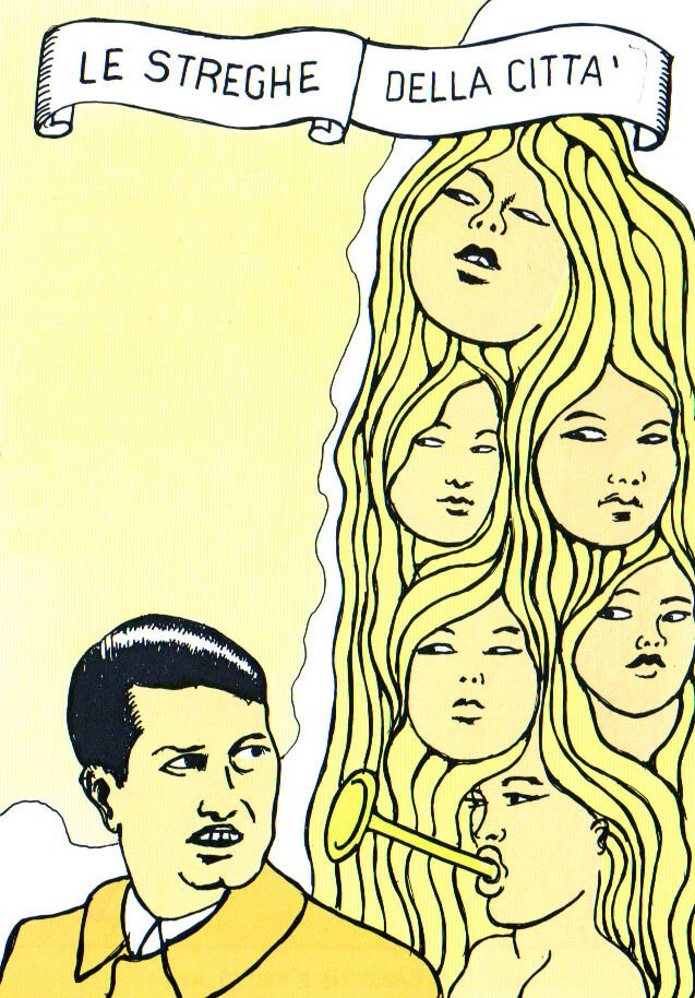 Foto di scena dello spettacolo Poema a fumetti, tratto da Dino Buzzati, regia di Paolo Valerio, interpretato da Paolo Valerio