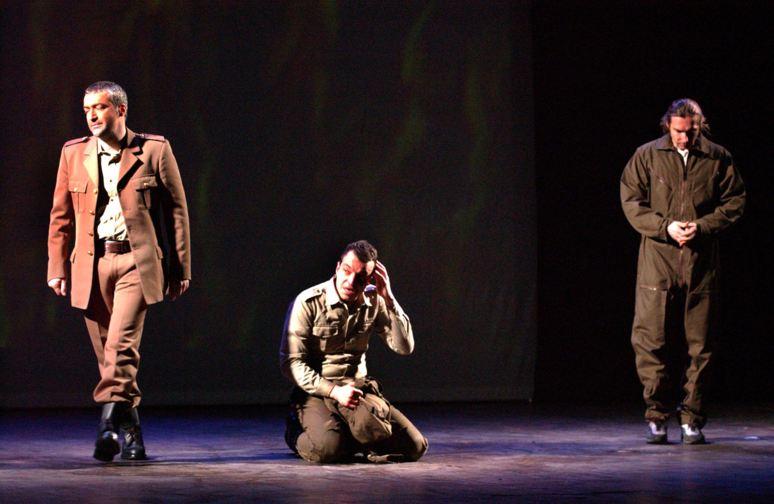 Foto di scena dello spettacolo Otello, da William Shakespeare, regia di Paolo Valerio