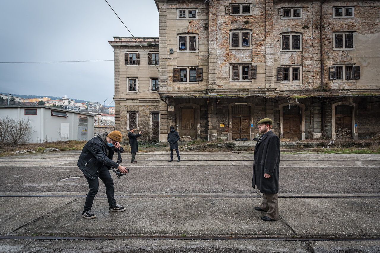 Foto dello spettacolo e docu-film "Ricordare, portare al cuore", regia di Paolo Valerio