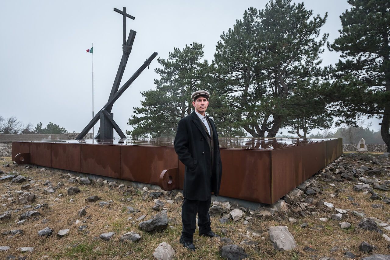 Foto dello spettacolo e docu-film "Ricordare, portare al cuore", regia di Paolo Valerio