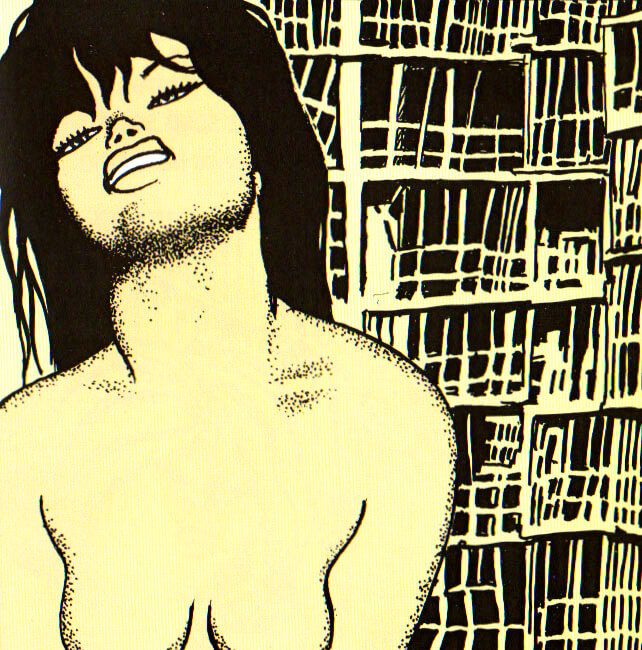 Foto di scena dello spettacolo Poema a fumetti, tratto da Dino Buzzati, regia di Paolo Valerio, interpretato da Paolo Valerio