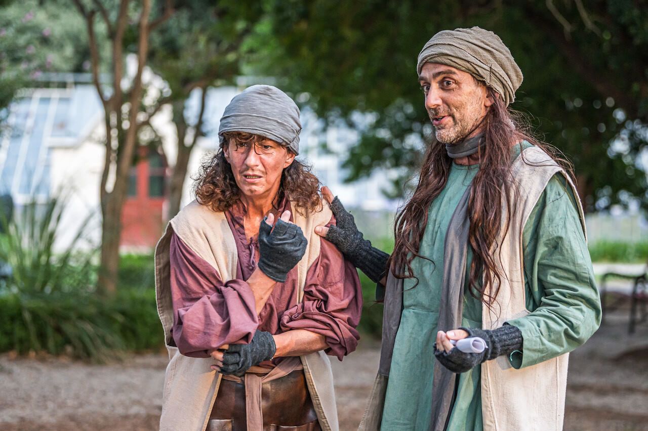 Spettacolo GreenShakespeare, Miramare, Trieste, regia di Paolo Valerio