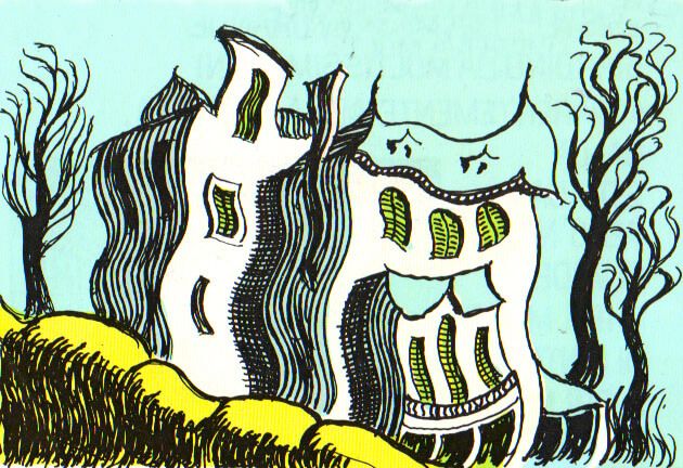 Foto di scena dello spettacolo Poema a fumetti, tratto da Dino Buzzati, regia di Paolo Valerio, interpretato da Paolo Valerio