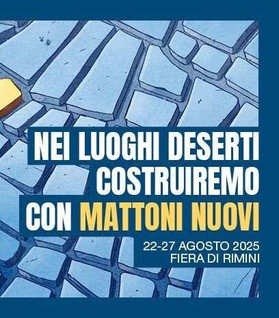 Foto Locandina Meeting Rimini, ospite Paolo Valerio, su Dino Buzzati