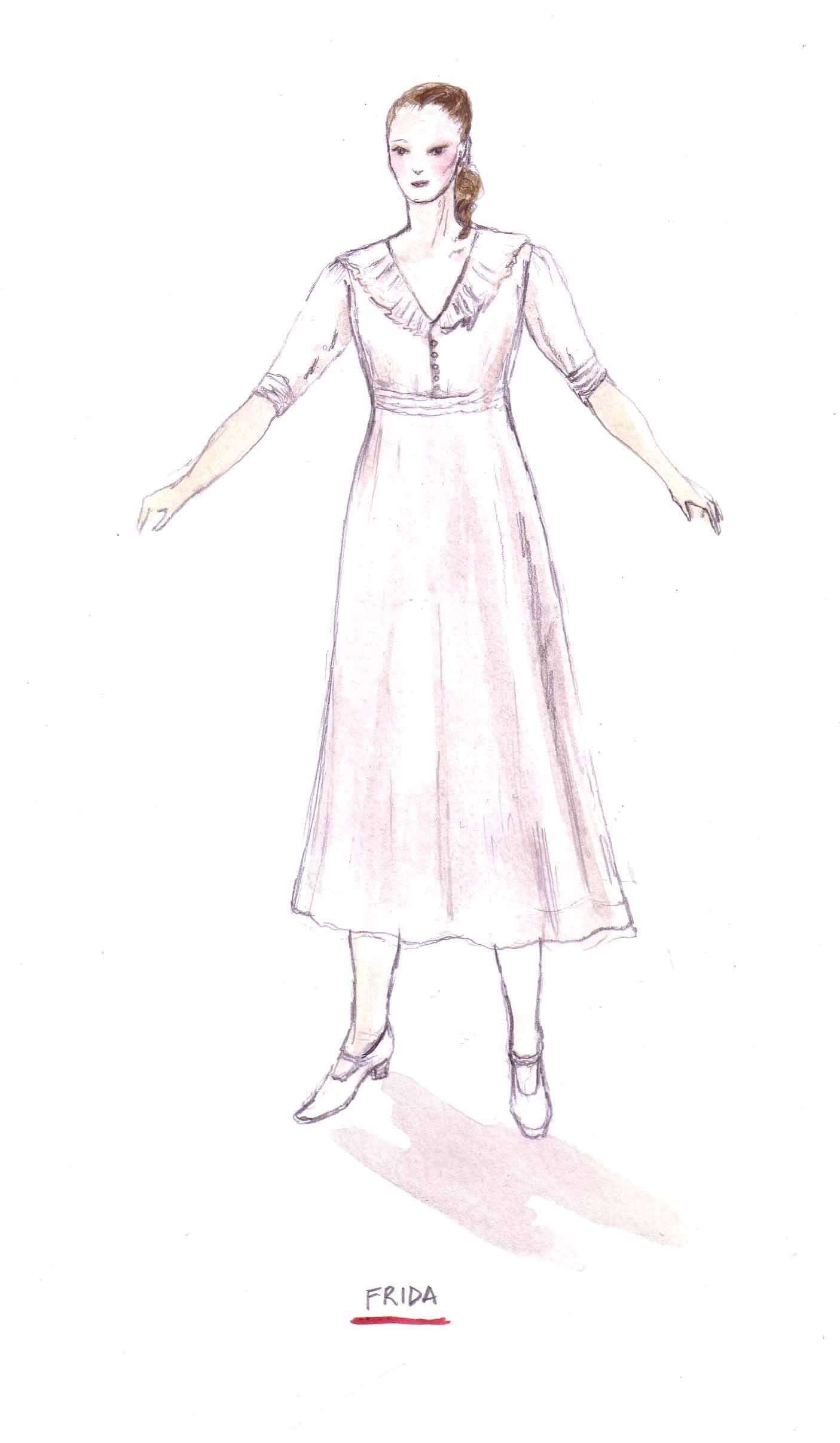 Bozzetto costumi Enrico IV, regia di Paolo Valerio