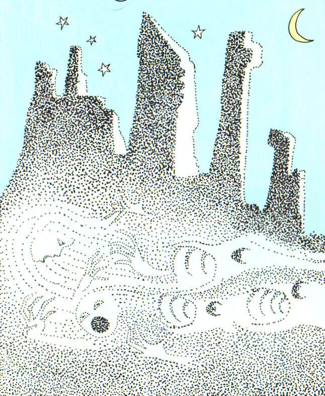 Foto di scena dello spettacolo Poema a fumetti, tratto da Dino Buzzati, regia di Paolo Valerio, interpretato da Paolo Valerio