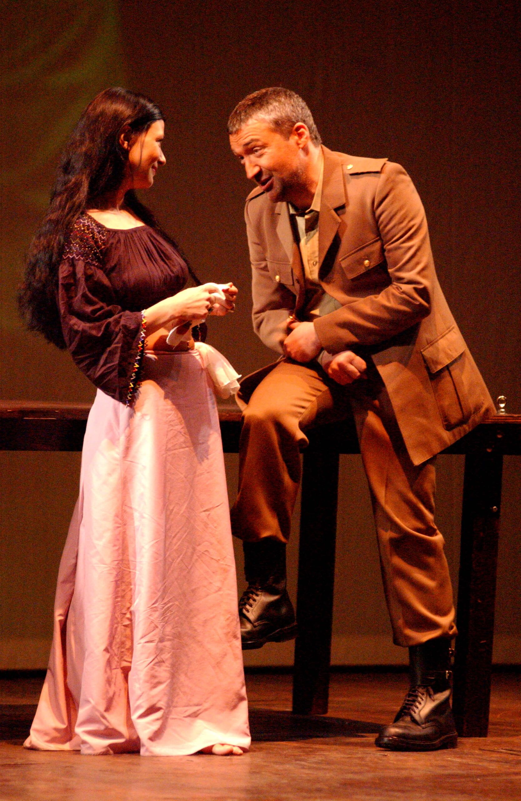 Foto di scena dello spettacolo Otello, da William Shakespeare, regia di Paolo Valerio