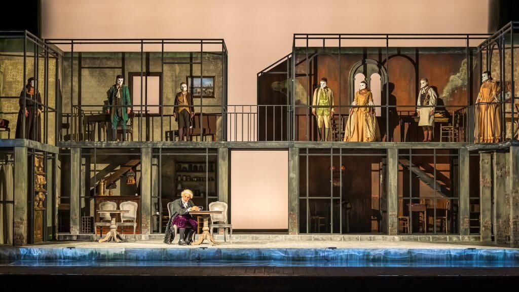 Foto di scena dello spettacolo La Bottega Del Caffè diretto da Paolo Valerio