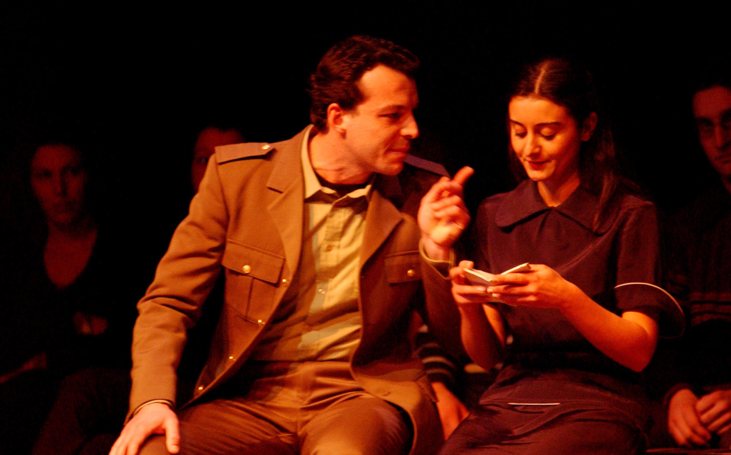 Foto di scena dello spettacolo Amleto da William Shakespeare, regia di Paolo Valerio