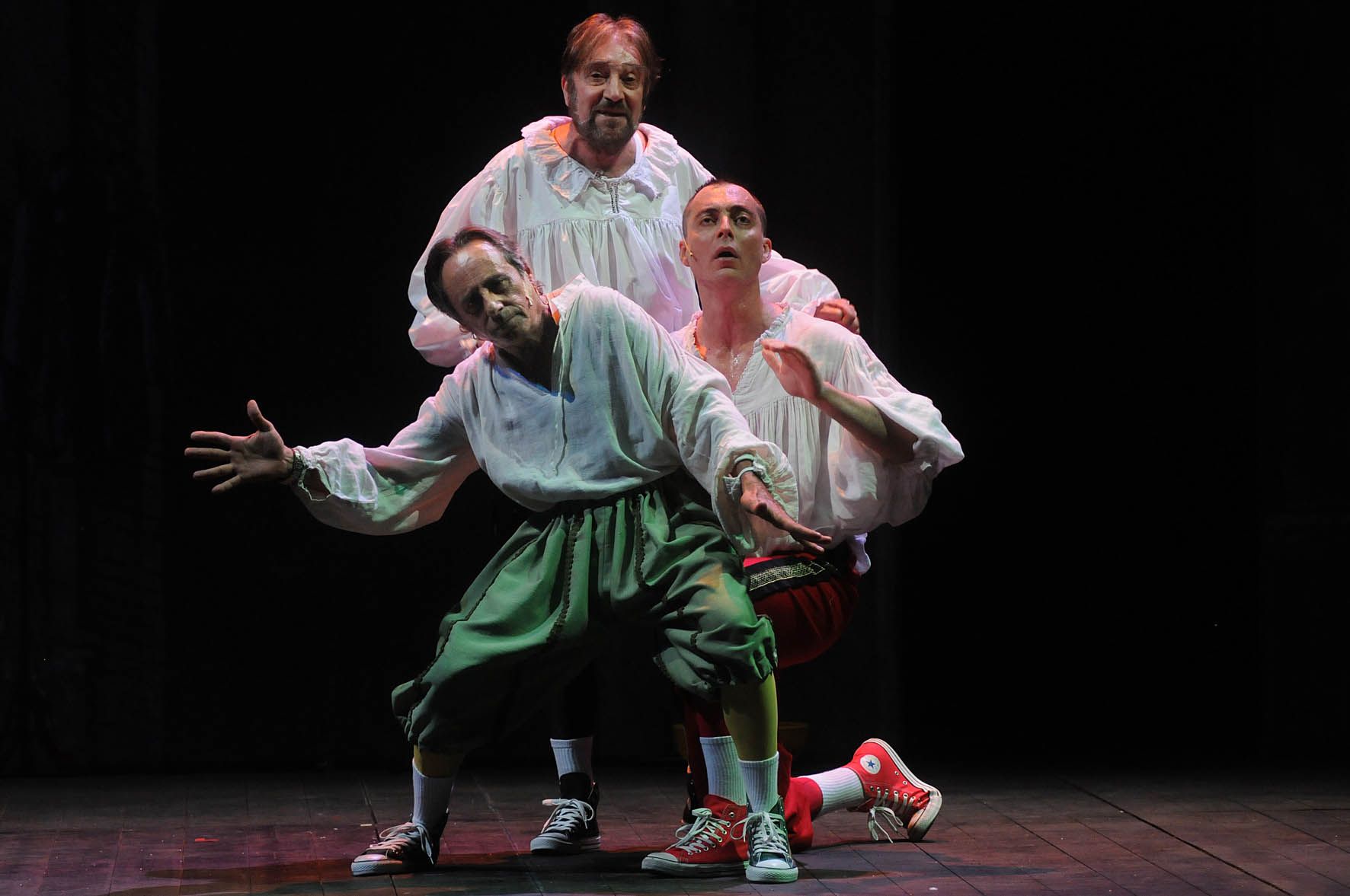 Foto di scena dello spettacolo Tutto Shakespeare in 90 minuti, regia di Paolo Valerio