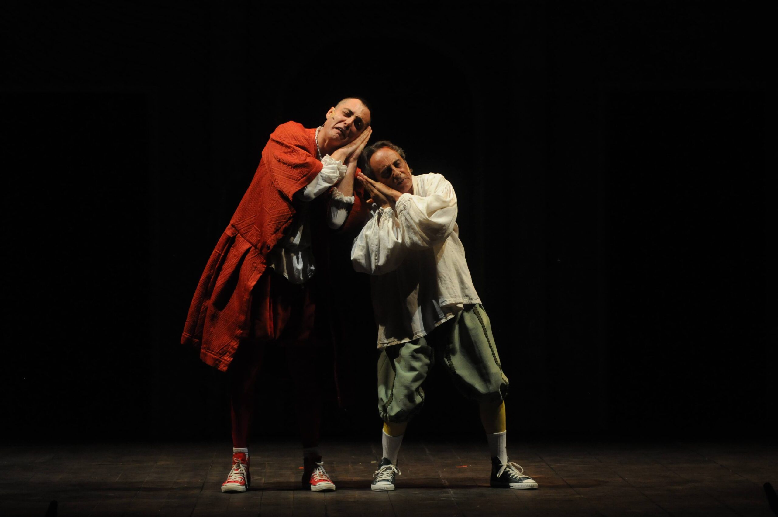 Foto di scena dello spettacolo Tutto Shakespeare in 90 minuti, regia di Paolo Valerio