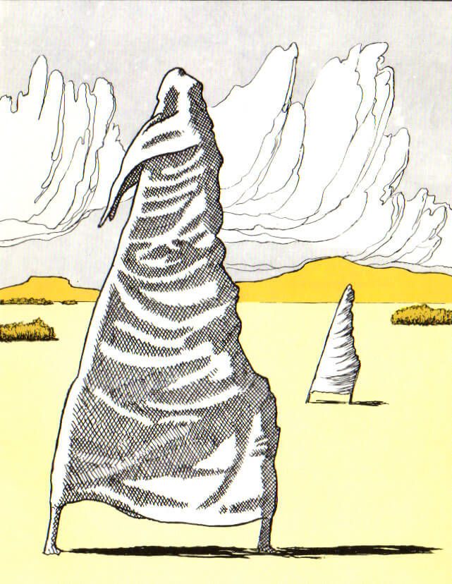 Foto di scena dello spettacolo Poema a fumetti, tratto da Dino Buzzati, regia di Paolo Valerio, interpretato da Paolo Valerio